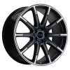 Khomen  2102 ( GLS/GLE class )  9,5\R21 5*112 ET45 d66,6  BLACK MATT-FP
